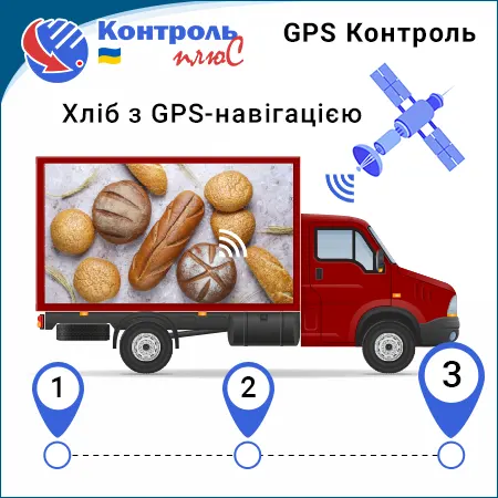 Хліб з GPS-навігацією