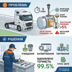 Проблема старих датчиків рівня палива